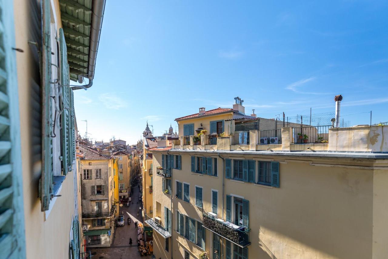 Ferienwohnung Gorgeous 1 Bdr With Gardens View In The Old Town Nizza Exterior foto