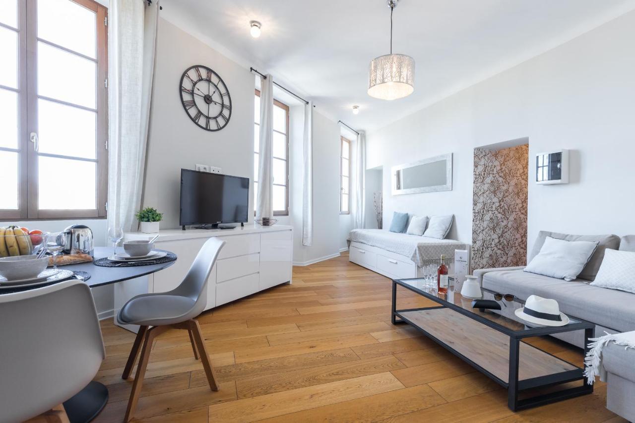 Ferienwohnung Gorgeous 1 Bdr With Gardens View In The Old Town Nizza Exterior foto